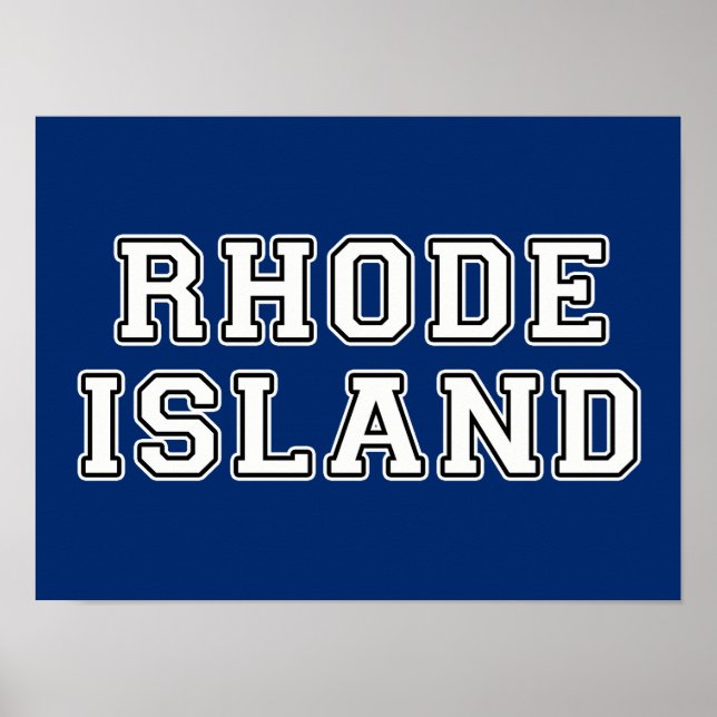 Poster Rhode Island (Frente)