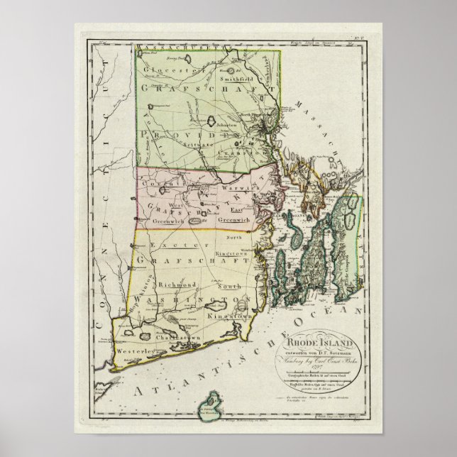 Pôster Rhode Island 3 (Frente)