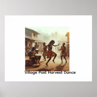 Poster Rhythms of Abundance: Post-Harvest Joy