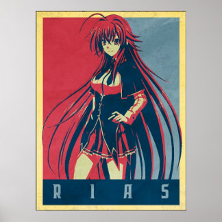 Poster Rias Segundo grau político DxD