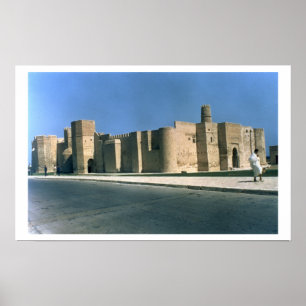 Poster Ribat de Monastir construiu durante o reino de