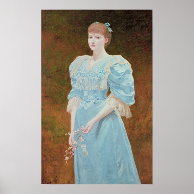 Pôster Rica - sua filha, 1894 (Frente)