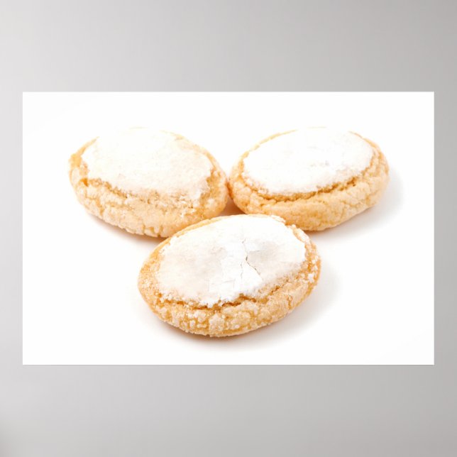 Poster Ricciarelli di Siena (Frente)