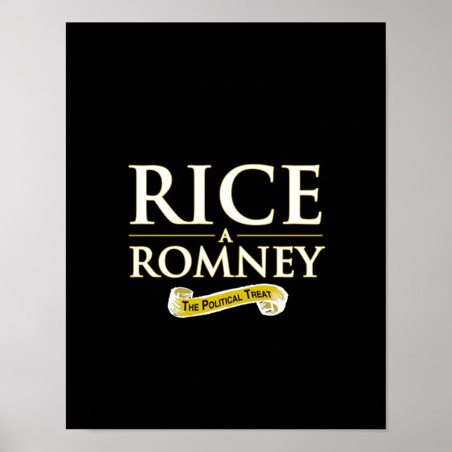 POSTER RICE-A-ROMNEY (Frente)