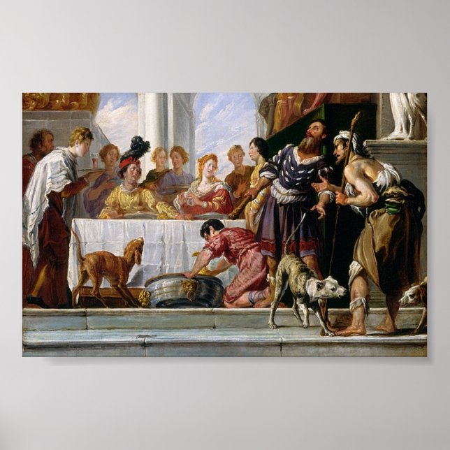 Poster Rich Man e Lazarus (Frente)