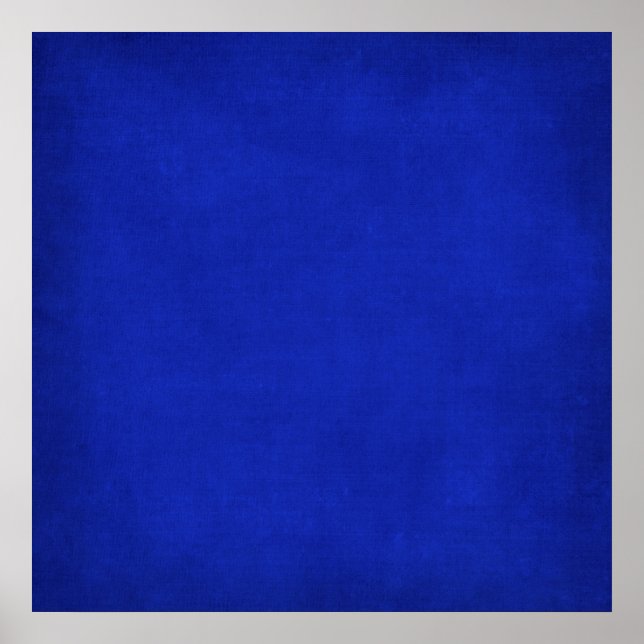 PÔSTER RICH ROYAL DEEP BLUE VELVET GRUNGE PAPEL CANVAS TE (Frente)
