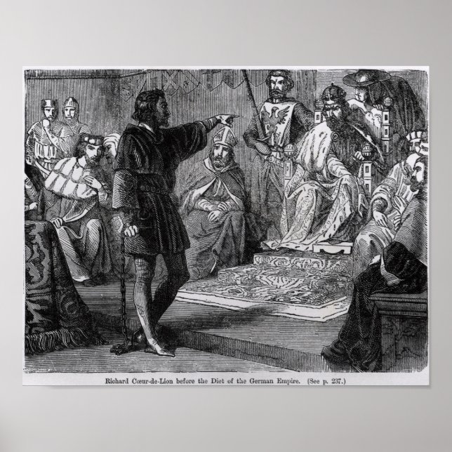 Pôster Richard Coeur de Lion (Frente)