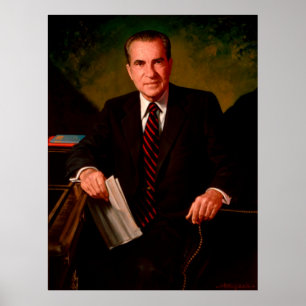 Pôster RICHARD M. NIXON por vontades de James Anthony