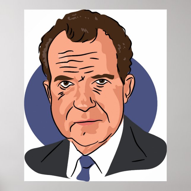 Poster Richard Nixon (Frente)