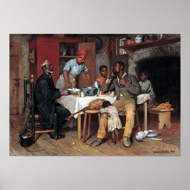 Poster Richard Norris Brooke Uma Visita Pastoral (Frente)