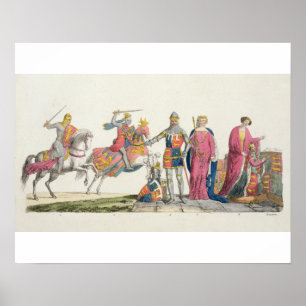 Poster Richard o Lionheart, John de magriço, Edward III,