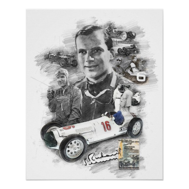 Pôster Richard Seaman (Frente)