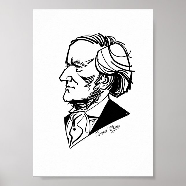 Poster Richard Wagner (Frente)