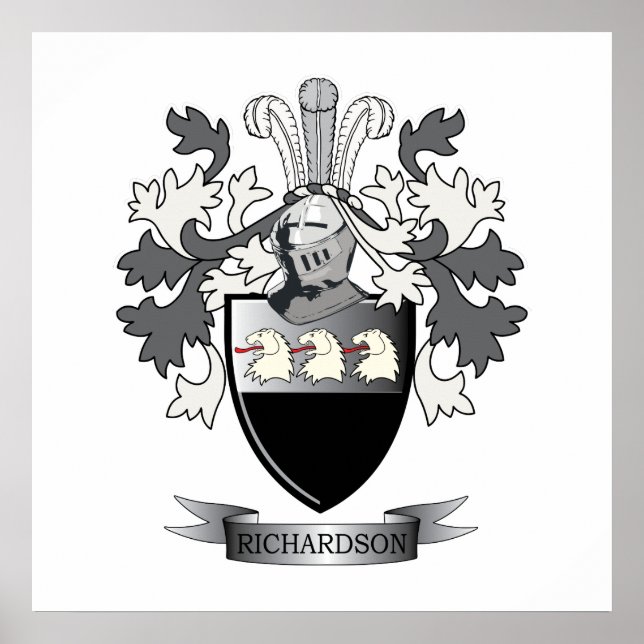 Poster Richardson Casaco de Armas (Frente)