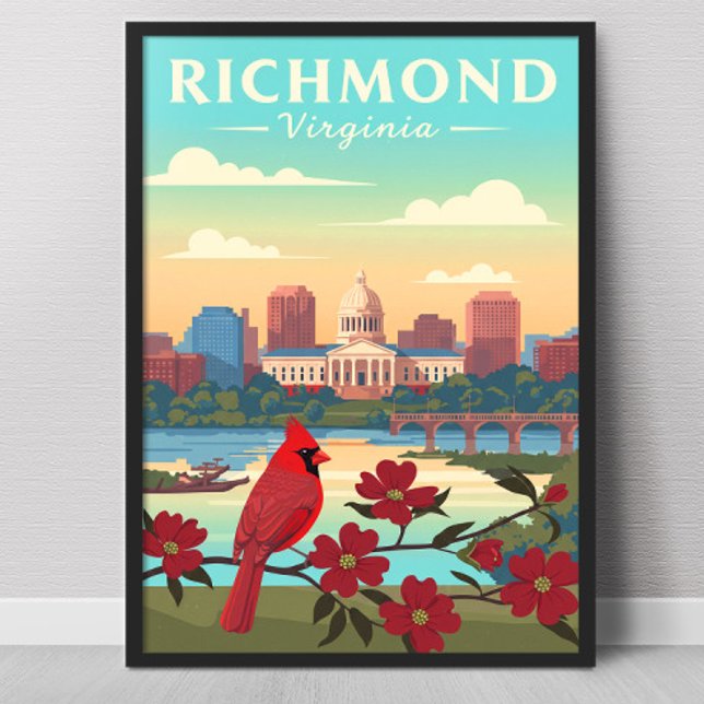Poster Richmond Virginia Antigo (Criador carregado)