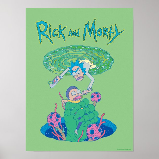 Poster RICK AND MORTY™ | Portal Rescue (Frente)
