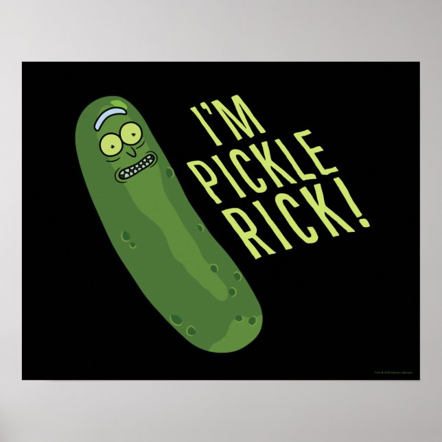 Poster RICK E MORTY™ | Sacudir O Seletor (Frente)
