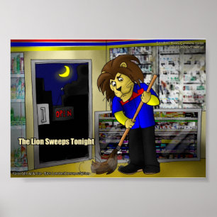 Poster Rick London "Lion Sweets Tonight"