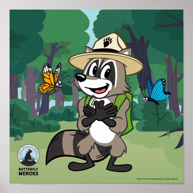 Pôster Rick Ranger | Herói da Borboleta - Sinal da Borbol (Frente)