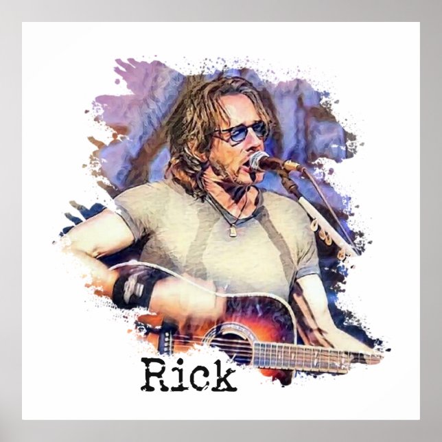 Poster Rick Springfield in Concert (Frente)