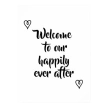 Rico Calliografia Bem-vindo ao nosso Casamento de