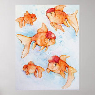 Poster Rico Oranda Goldfish