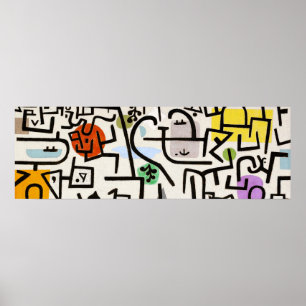 Poster Rico Porto de Paul Klee
