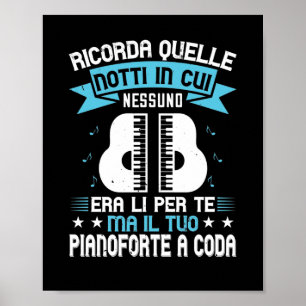 Poster Ricorda Quelle Notti Em Cui Nessuno Era Lì Per Te