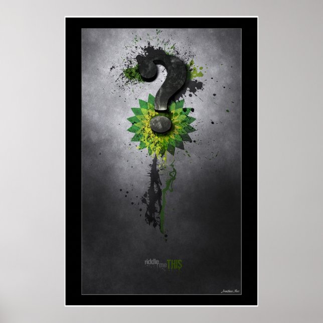 Pôster Riddle Me This (Frente)