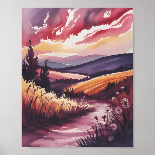 Poster Ride the Lightning (Frente)