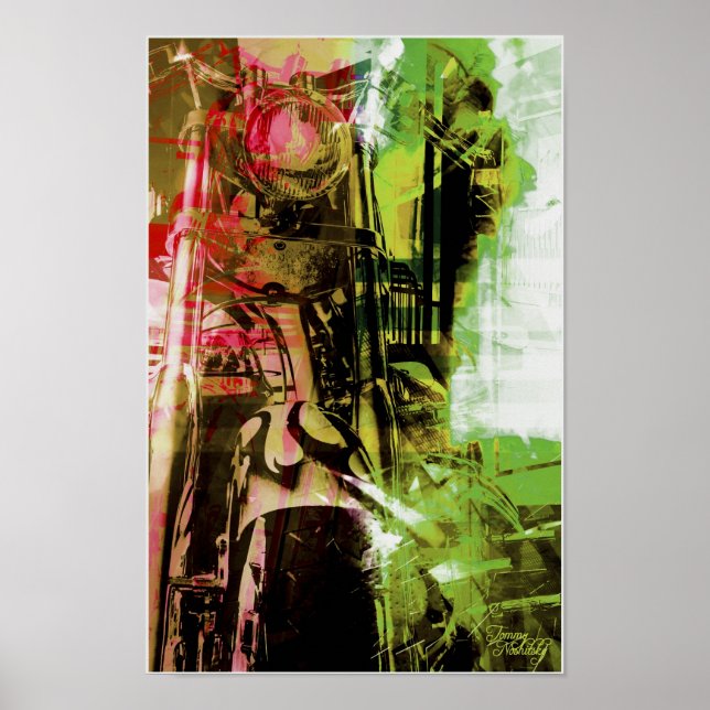 Pôster Riderizador Greener (Frente)