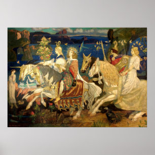 Poster  Riders of the Sidhe Celtic Revival Art by Duncan