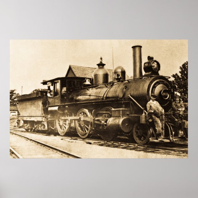 Pôster Ridin't Train (Frente)