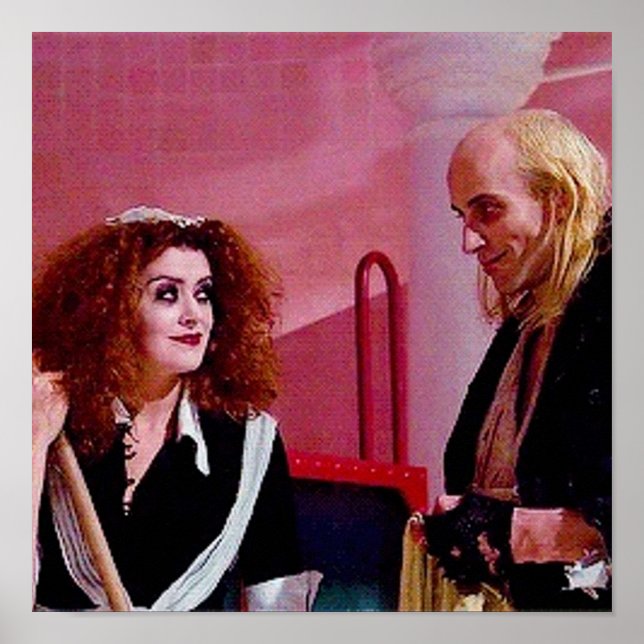 Poster Riff Raff e Magenta (Frente)