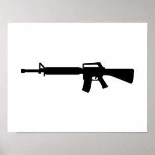 Poster Rifle M4