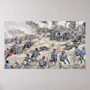 Pôster Riflemen argelinos do exército francês