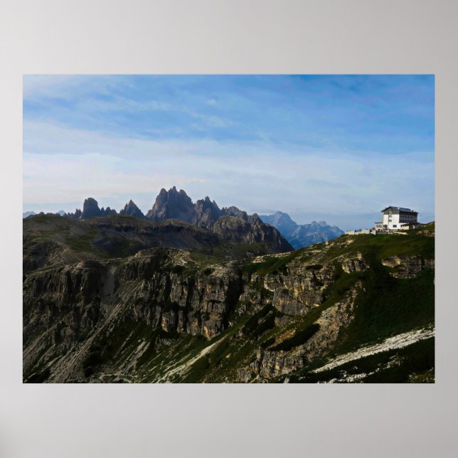 Poster Rifugio Auronzo (Frente)