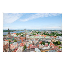 Riga Letônia com Sobreposição