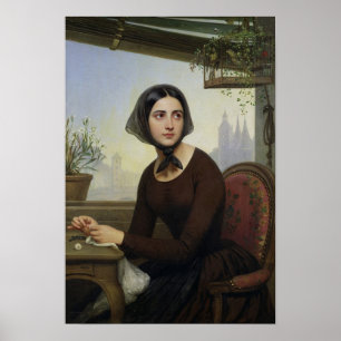 Pôster Rigolette que tenta confundir-se