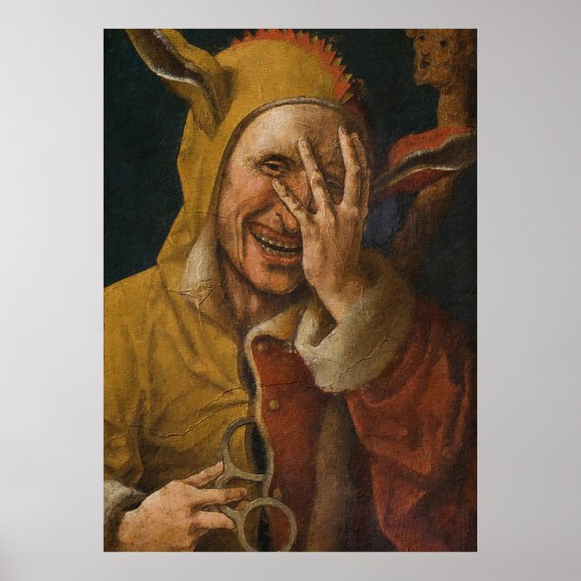 Poster Rindo de idiota (Frente)