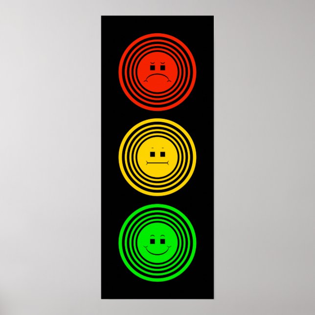 Poster Ringed Moody Stoplight (Frente)