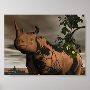 Poster Rinoceronte