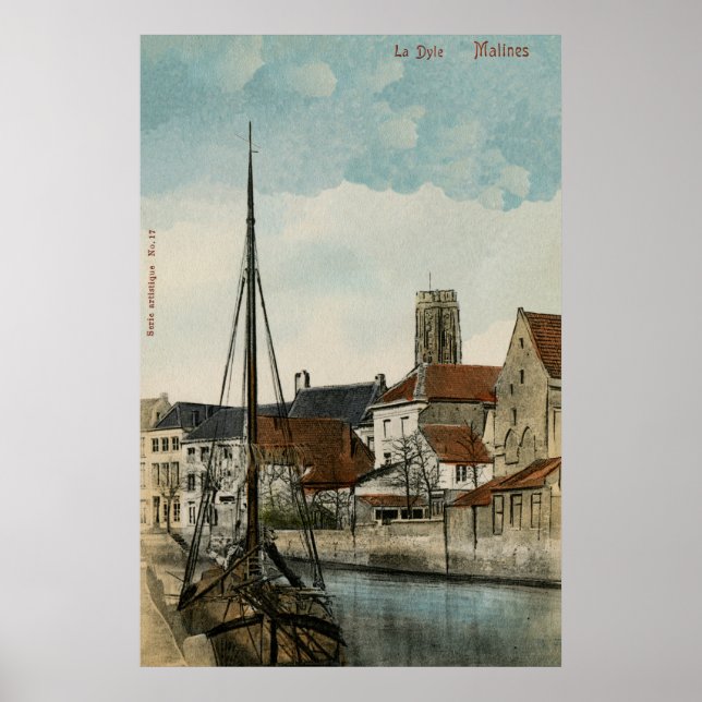 Poster Rio 1890 Mechelen Malines Dyle (Frente)