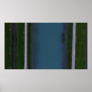 Poster Rio ao longo da estrada