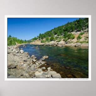 Poster Rio Arkansas no sul do Colorado