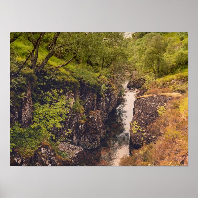 Poster Rio Coe Waterfall (Frente)