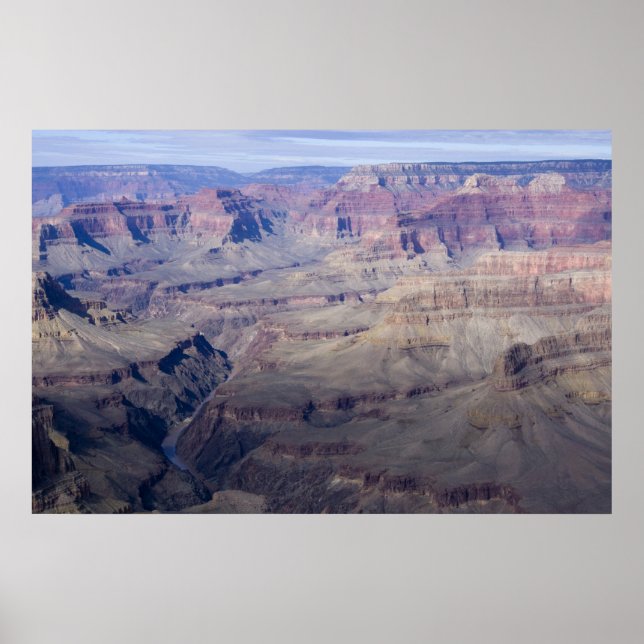 Poster Rio Colorado no Grand Canyon (Frente)