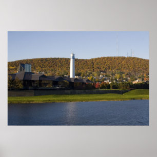 Pôster Rio de Chemung em Corning NY