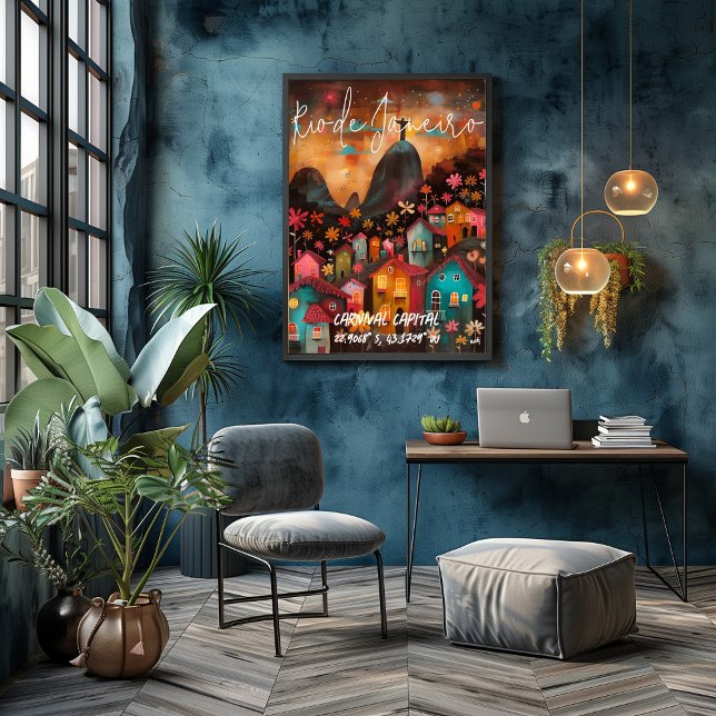 Pôster Río de Janeiro: Capital del Carnaval (Criador carregado)