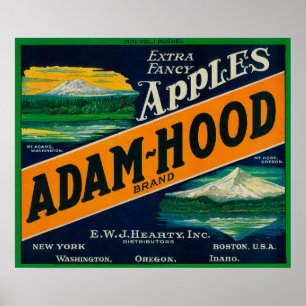 Pôster Rio de LabelHood da caixa de Apple da Adam-Capa,